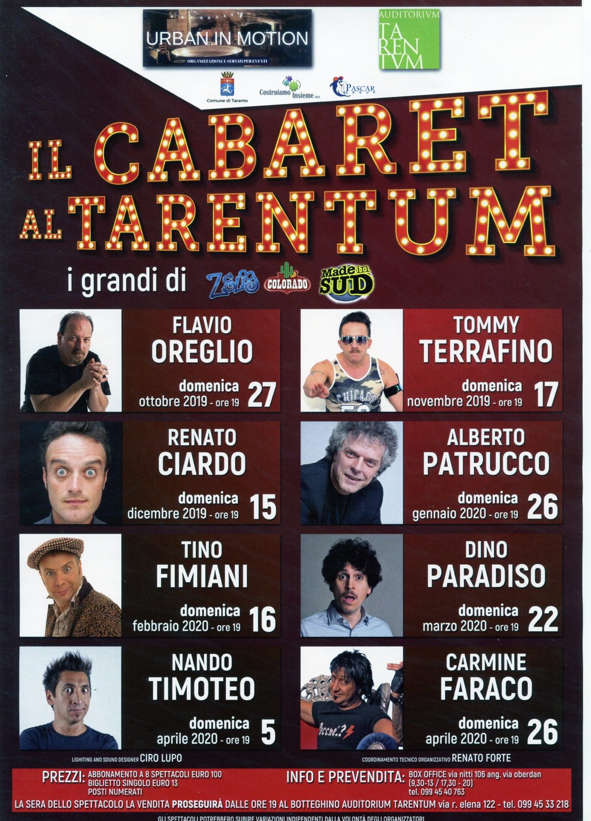 COMPAGNIA DI TARANTO DEL TEATRO COMICO “A. CASAVOLA”