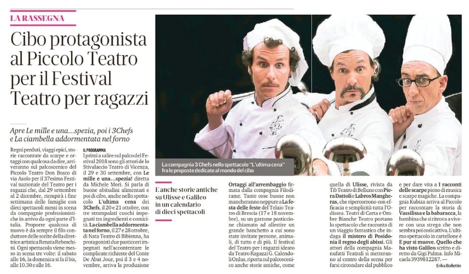 “3CHEFS – Trio Comedy Clown”