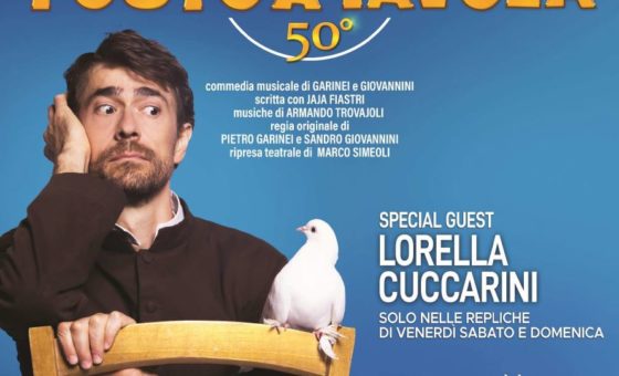 “AGGIUNGI UN POSTO A TAVOLA” con GIOVANNI SCIFONI e special Guest LORELLA CUCCARINI